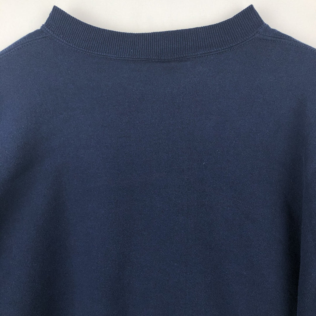 90'S Russell NFL Denver Broncos Print Sweatshirt, Made in USA, Men's XL (approx.), Vintage cotton navy blue type Vintage Second Hand