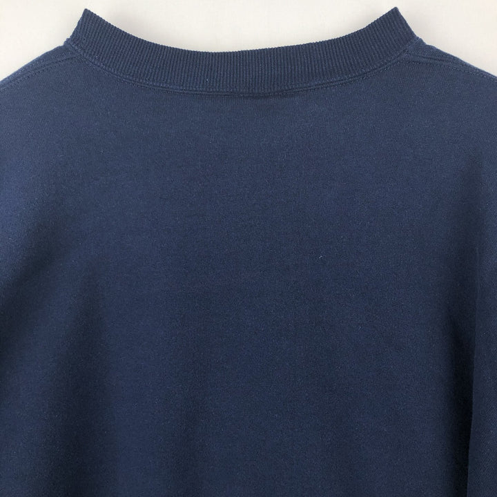 90'S Russell NFL Denver Broncos Print Sweatshirt, Made in USA, Men's XL (approx.), Vintage cotton navy blue type Vintage Second Hand