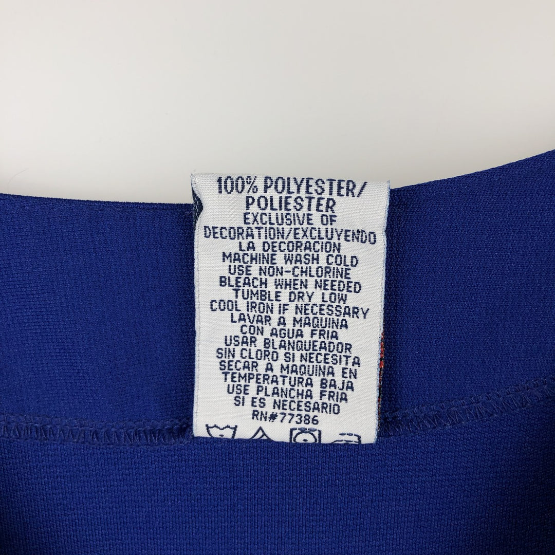 TRUE FAN MLB LOS ANGELES DODGERS Game Shirt Baseball Shirt Men's Size L polyester blue type Vintage Second Hand