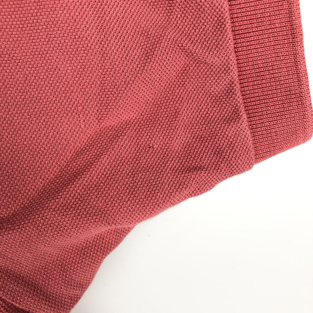Ralph Lauren POLO by Ralph Lauren short sleeve polo shirt, men's XL size cotton red type Vintage Second Hand