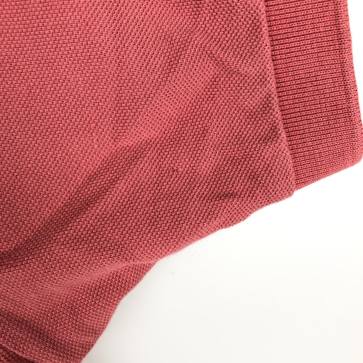 Ralph Lauren POLO by Ralph Lauren short sleeve polo shirt, men's XL size cotton red type Vintage Second Hand