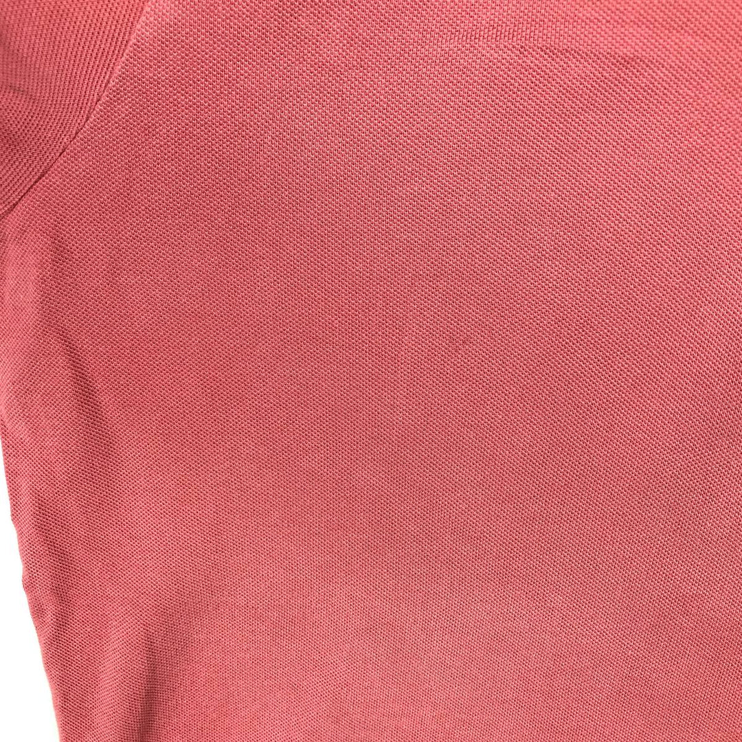 Ralph Lauren POLO by Ralph Lauren short sleeve polo shirt, men's XL size cotton red type Vintage Second Hand