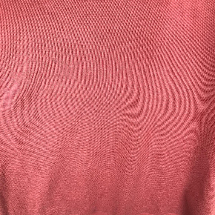 Ralph Lauren POLO by Ralph Lauren short sleeve polo shirt, men's XL size cotton red type Vintage Second Hand