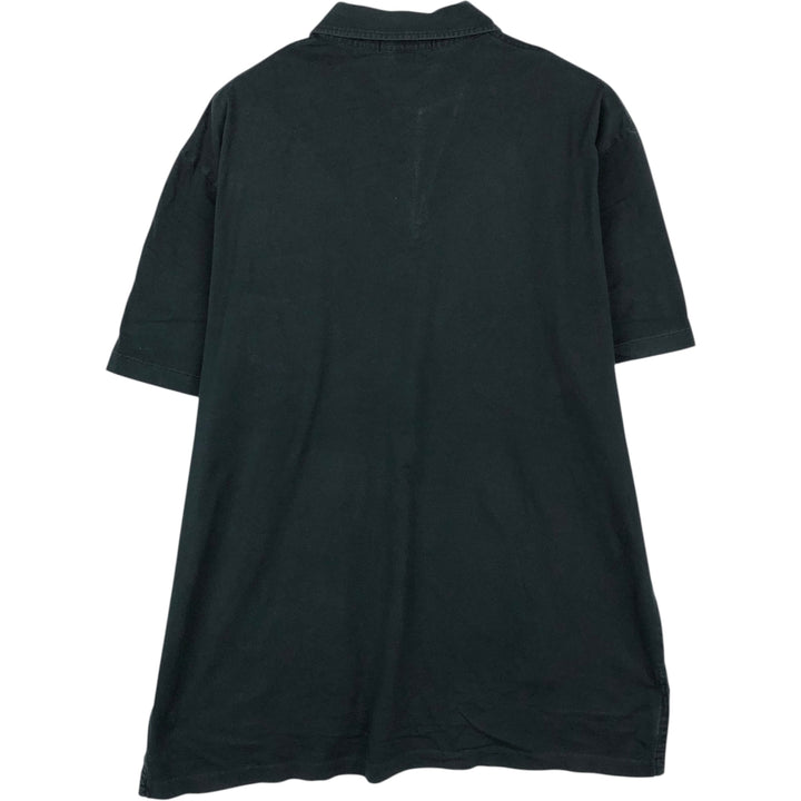 Ralph Lauren POLO by Ralph Lauren short sleeve polo shirt, men's XL size Pima Cotton black type Vintage Second Hand