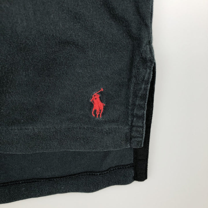 Ralph Lauren POLO by Ralph Lauren short sleeve polo shirt, men's XL size Pima Cotton black type Vintage Second Hand