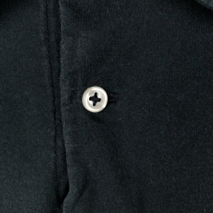 Ralph Lauren POLO by Ralph Lauren short sleeve polo shirt, men's XL size Pima Cotton black type Vintage Second Hand