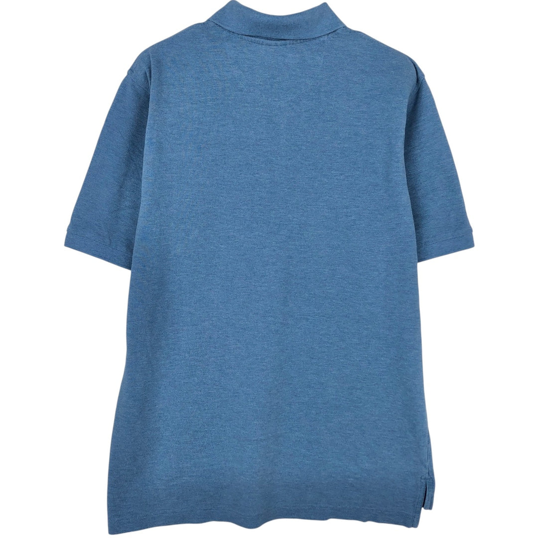 Brooks Brothers Est.1818 Short-Sleeve Polo Shirt, Men's Size M (approx.) cotton Blue type light blue Vintage Second Hand