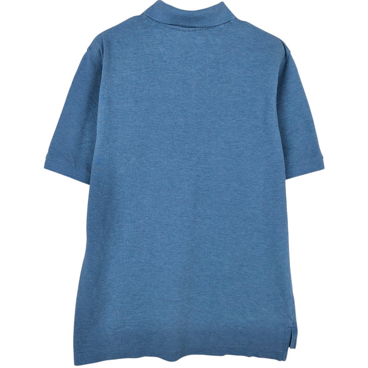 Brooks Brothers Est.1818 Short-Sleeve Polo Shirt, Men's Size M (approx.) cotton Blue type light blue Vintage Second Hand