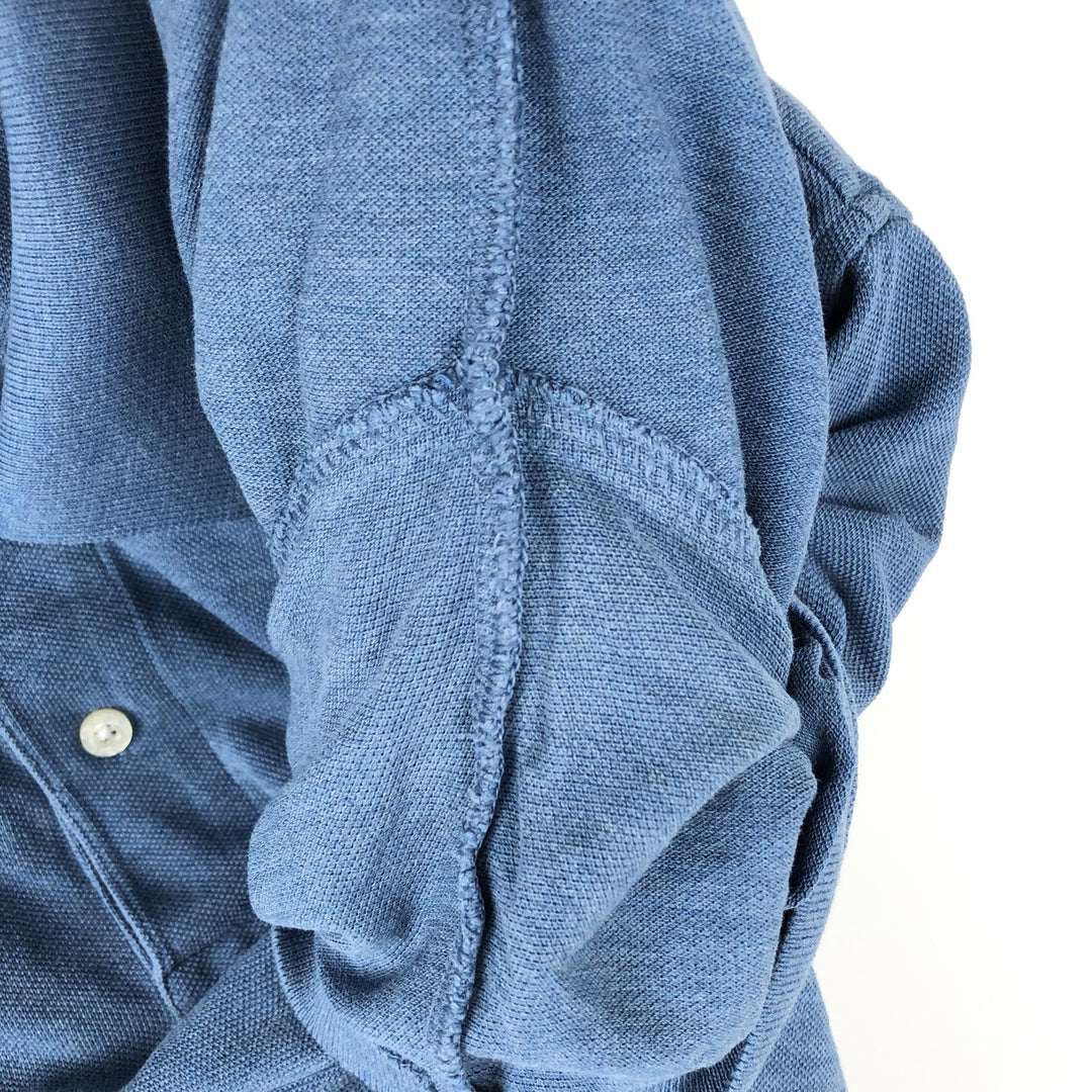 Brooks Brothers Est.1818 Short-Sleeve Polo Shirt, Men's Size M (approx.) cotton Blue type light blue Vintage Second Hand