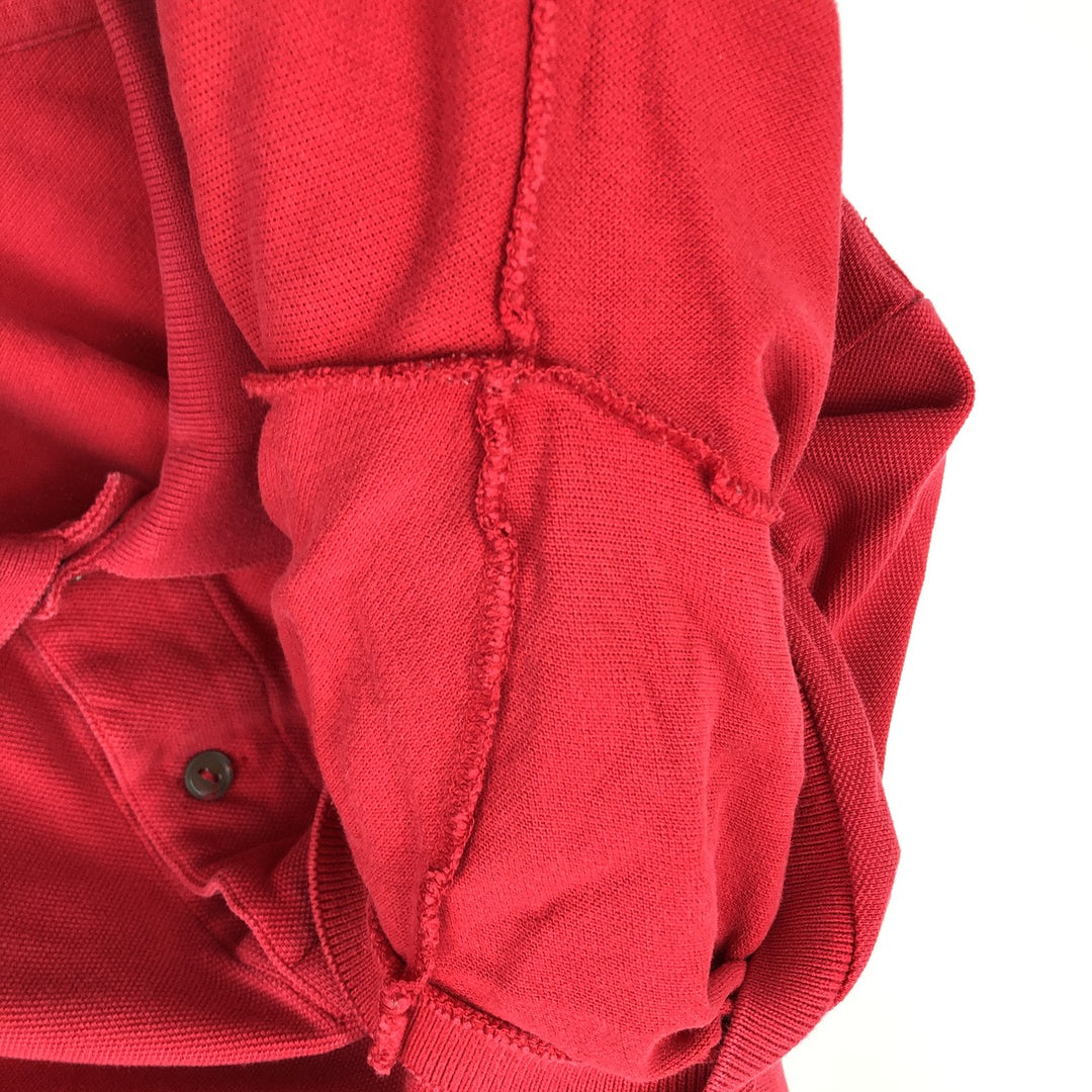 Lacoste LACOSTE Short Sleeve Polo Shirt Size 6 Men's XL cotton red type Vintage Second Hand