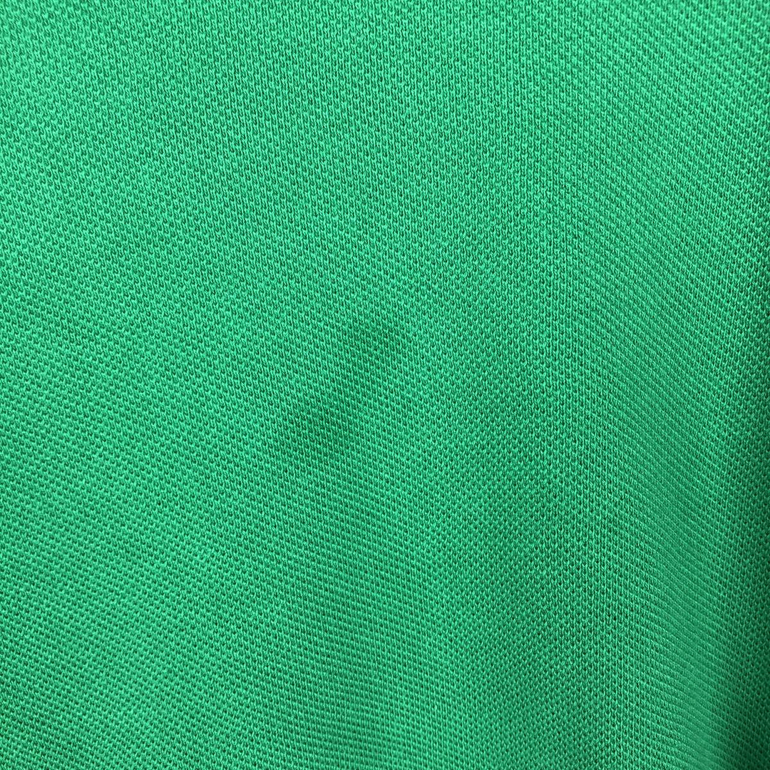 Lacoste Classic Fit short sleeve polo shirt, men's XL size cotton green type Vintage Second Hand
