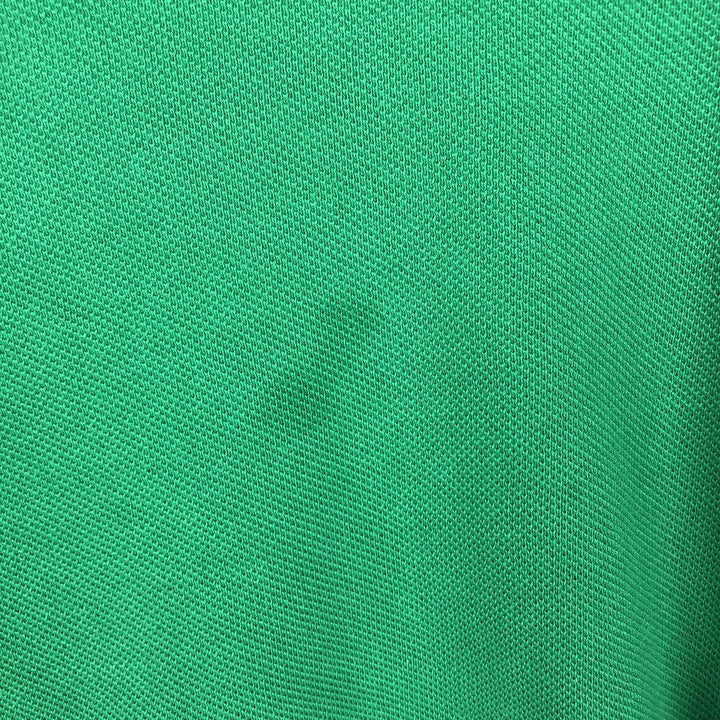 Lacoste Classic Fit short sleeve polo shirt, men's XL size cotton green type Vintage Second Hand