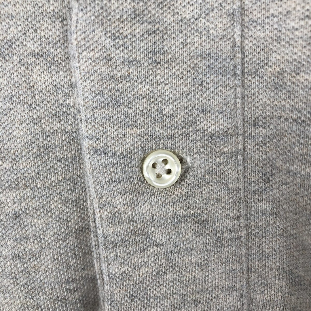 Ralph Lauren POLO by Ralph Lauren short sleeve polo shirt, men's XL size cotton Beige type Vintage Second Hand