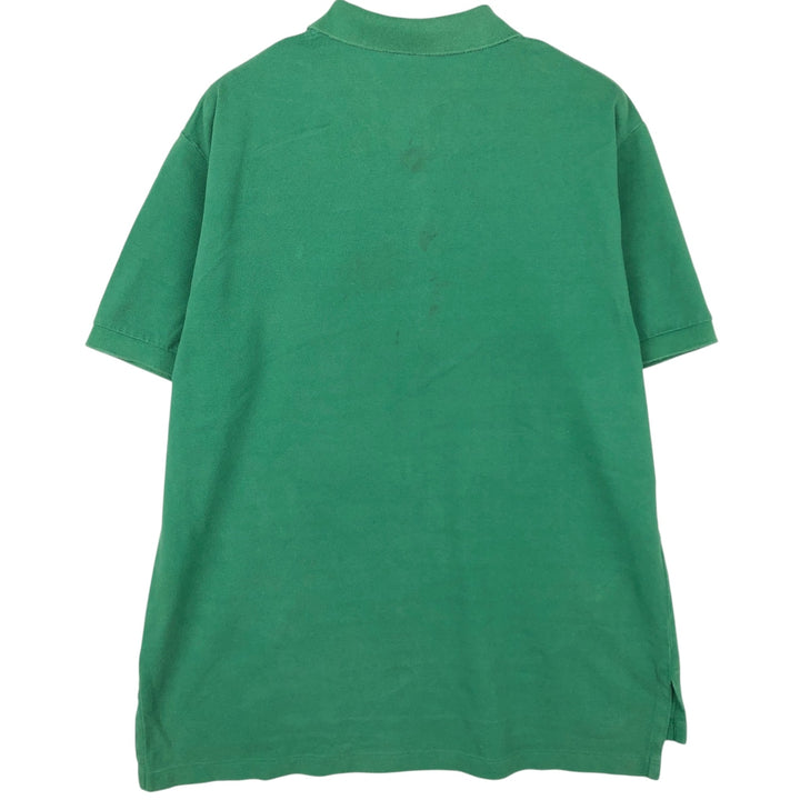 Ralph Lauren POLO by Ralph Lauren short sleeve polo shirt, men's XL size cotton green type Vintage Second Hand