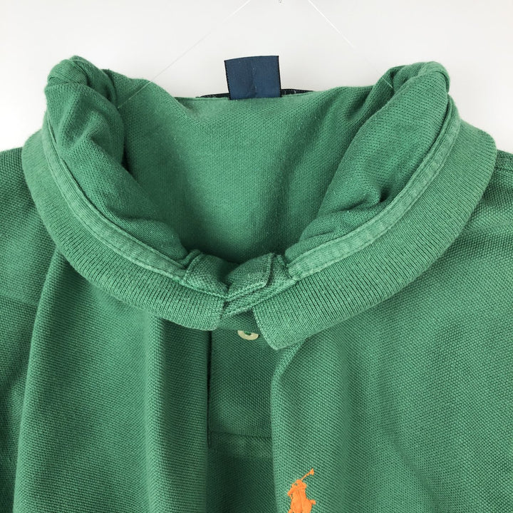 Ralph Lauren POLO by Ralph Lauren short sleeve polo shirt, men's XL size cotton green type Vintage Second Hand