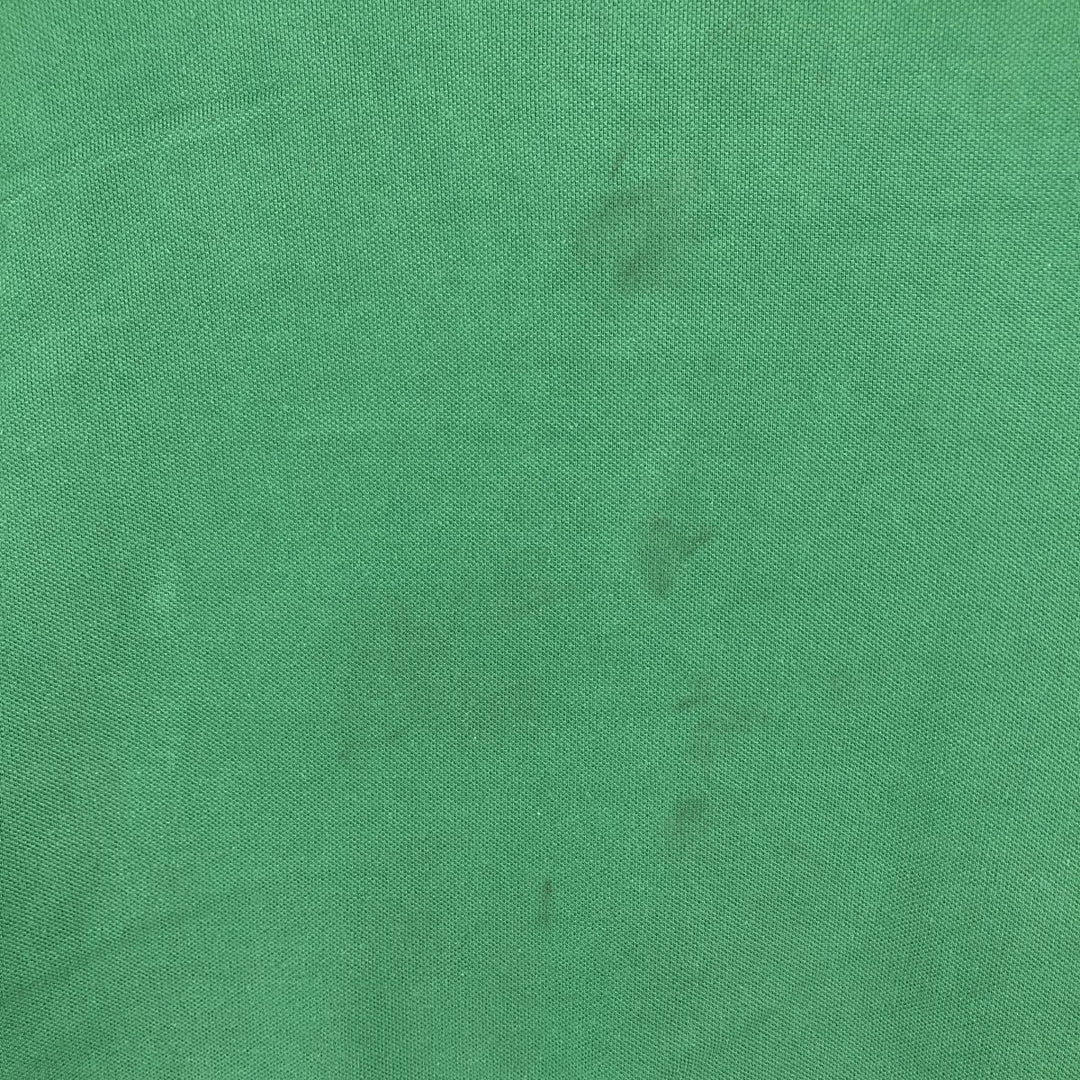Ralph Lauren POLO by Ralph Lauren short sleeve polo shirt, men's XL size cotton green type Vintage Second Hand