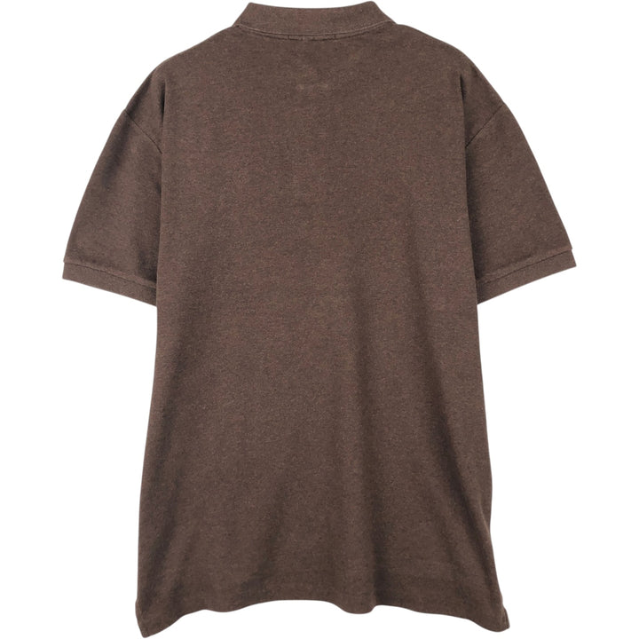 Ralph Lauren POLO by Ralph Lauren short sleeve polo shirt, men's size M cotton brown type Vintage Second Hand