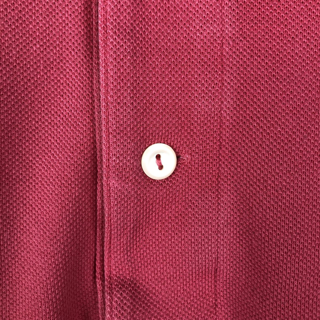 Lacoste LACOSTE Short Sleeve Polo Shirt Size 5 Men's L cotton pink type Vintage Second Hand