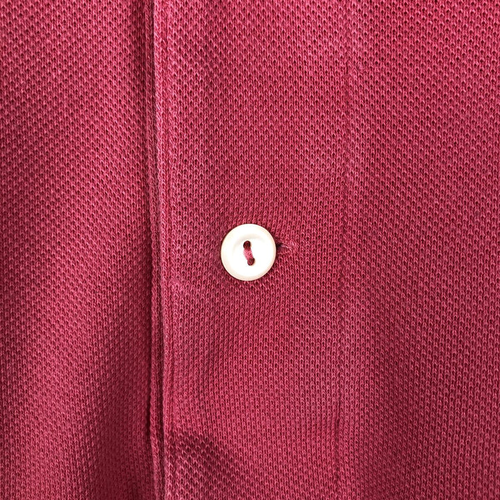 Lacoste LACOSTE Short Sleeve Polo Shirt Size 5 Men's L cotton pink type Vintage Second Hand