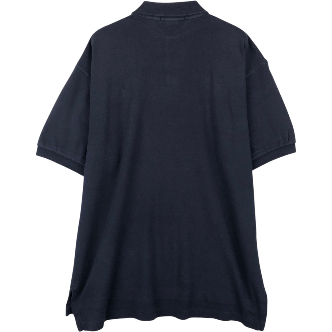 Ralph Lauren POLO by Ralph Lauren short sleeve polo shirt, men's size L cotton black type Vintage Second Hand