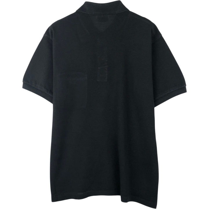 Lacoste LACOSTE Short Sleeve Polo Shirt Size 4 Men's M cotton black type Vintage Second Hand
