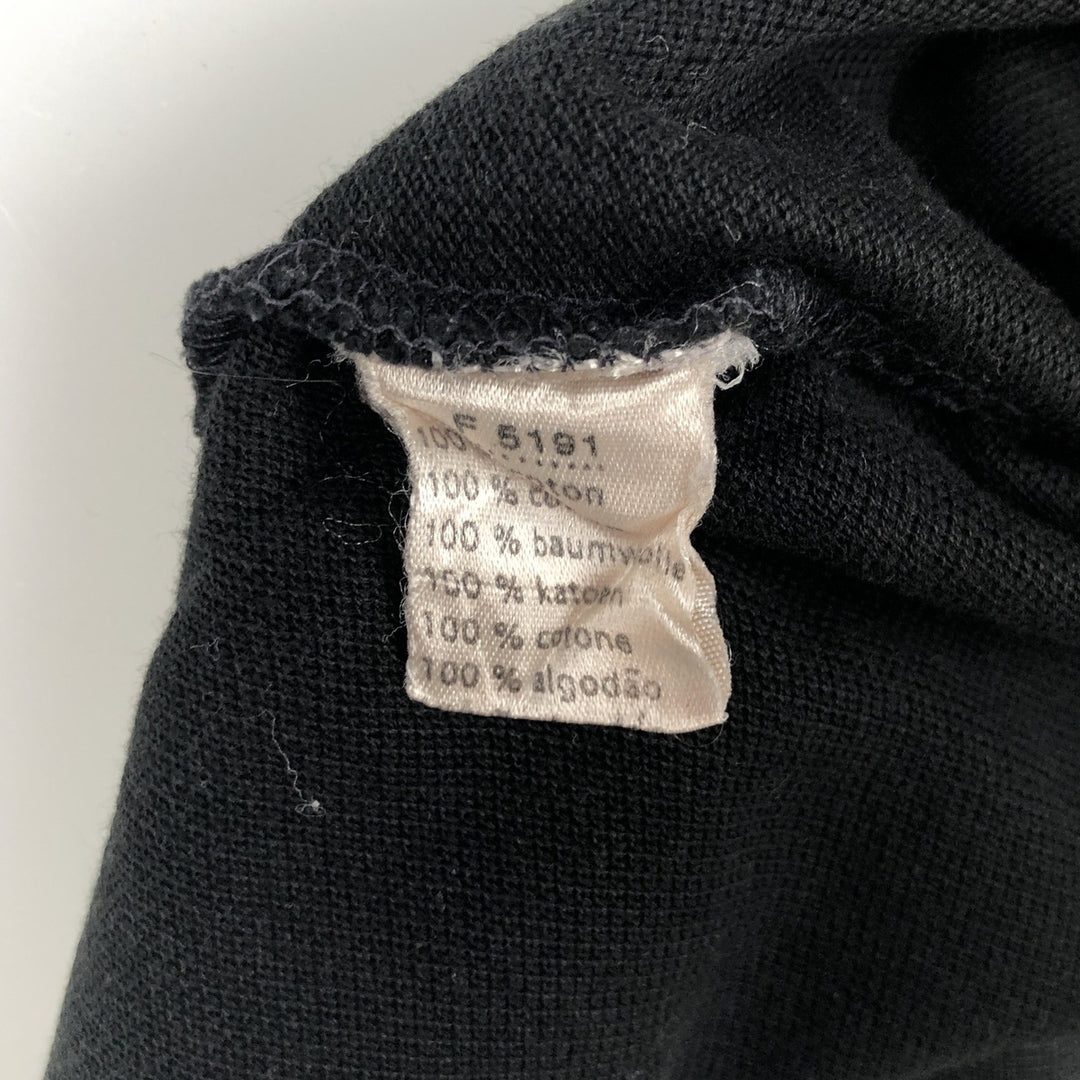 Lacoste LACOSTE Short Sleeve Polo Shirt Size 4 Men's M cotton black type Vintage Second Hand
