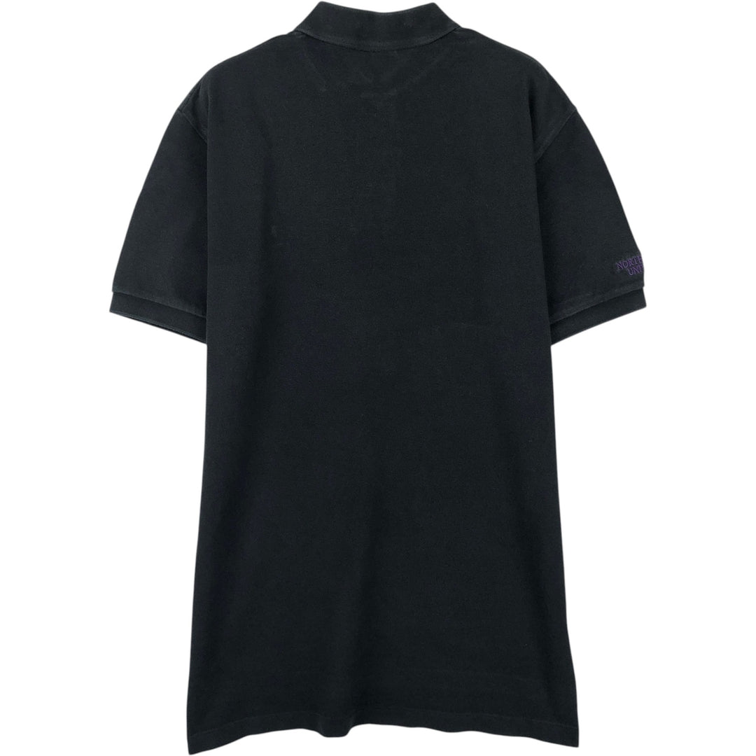 Ralph Lauren POLO by Ralph Lauren short sleeve polo shirt, men's size M cotton black type Vintage Second Hand
