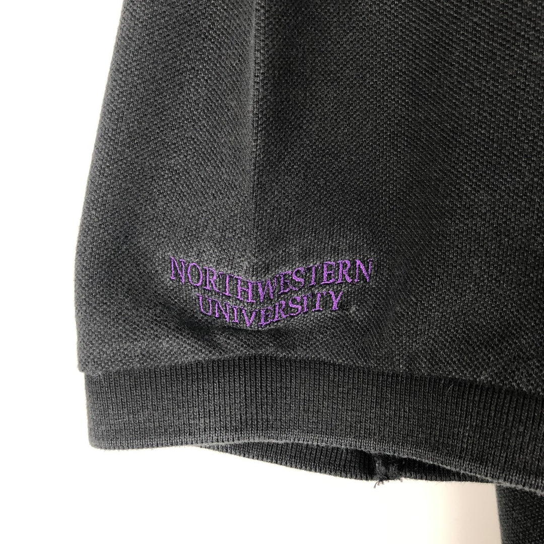 Ralph Lauren POLO by Ralph Lauren short sleeve polo shirt, men's size M cotton black type Vintage Second Hand
