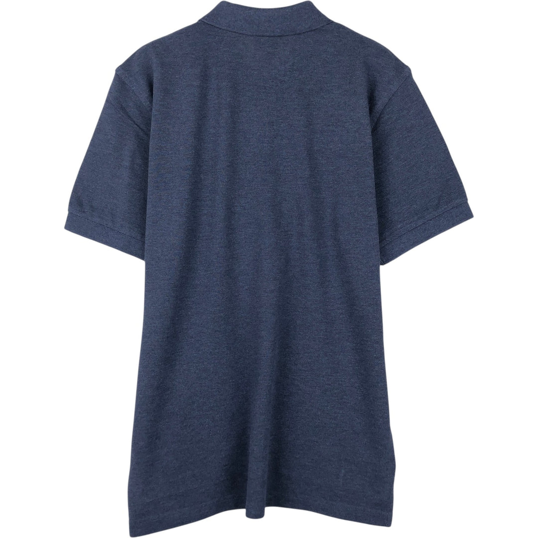 Brooks Brothers Est.1818 Short-Sleeve Polo Shirt, Men's Size M (approx.) cotton navy blue type Vintage Second Hand