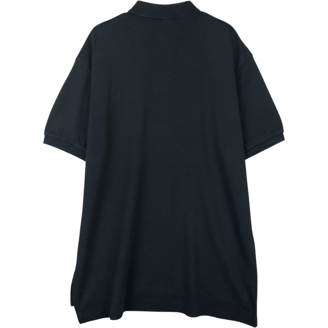 Ralph Lauren POLO by Ralph Lauren short sleeve polo shirt, men's size L cotton black type Vintage Second Hand