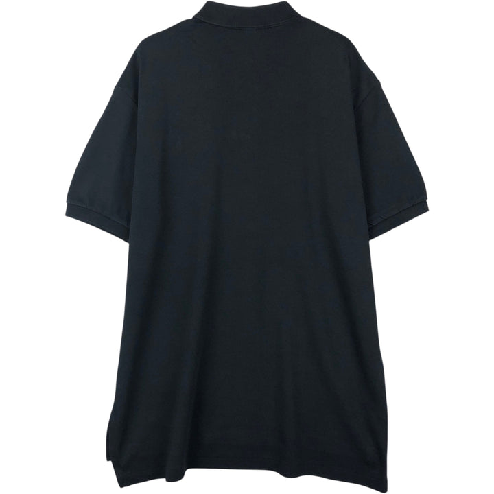 Ralph Lauren POLO by Ralph Lauren short sleeve polo shirt, men's size L cotton black type Vintage Second Hand