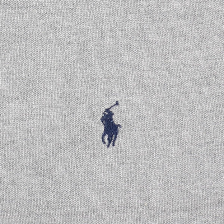 Ralph Lauren POLO by Ralph Lauren CUSTOM FIT short sleeve polo shirt, men's XL size cotton gray type Vintage Second Hand