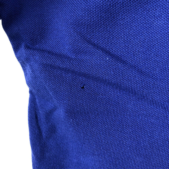 Ralph Lauren POLO by Ralph Lauren short sleeve polo shirt, men's size L cotton blue type Vintage Second Hand
