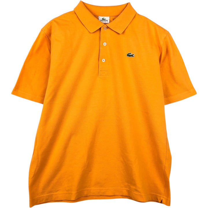 Lacoste LACOSTE Short Sleeve Polo Shirt Size 5 Men's L cotton orange type Vintage Second Hand