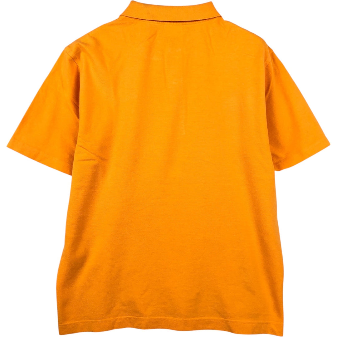 Lacoste LACOSTE Short Sleeve Polo Shirt Size 5 Men's L cotton orange type Vintage Second Hand