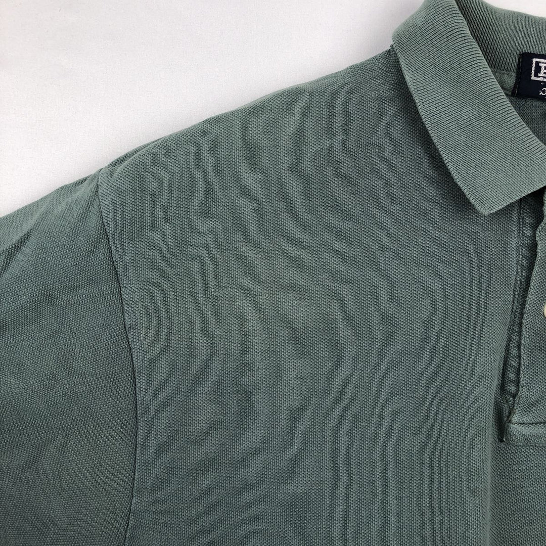 Vintage 90'S Ralph Lauren POLO by Ralph Lauren short-sleeved polo shirt, Made in USA, Men's size M cotton Khaki type Vintage Second Hand