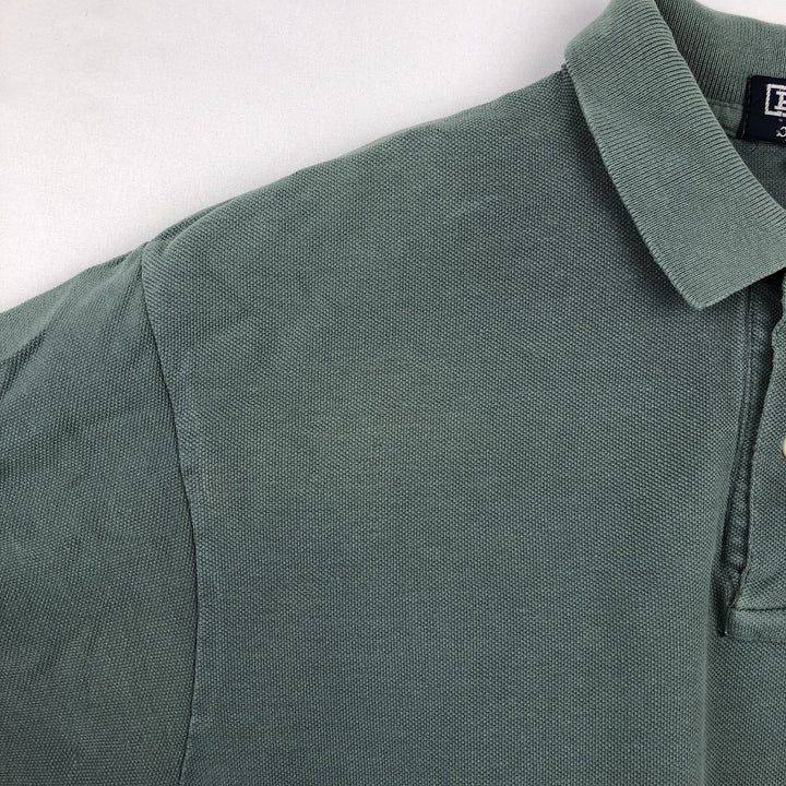 Vintage 90'S Ralph Lauren POLO by Ralph Lauren short-sleeved polo shirt, Made in USA, Men's size M cotton Khaki type Vintage Second Hand