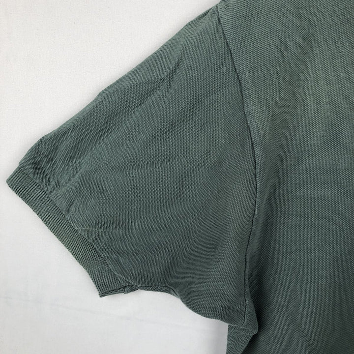 Vintage 90'S Ralph Lauren POLO by Ralph Lauren short-sleeved polo shirt, Made in USA, Men's size M cotton Khaki type Vintage Second Hand