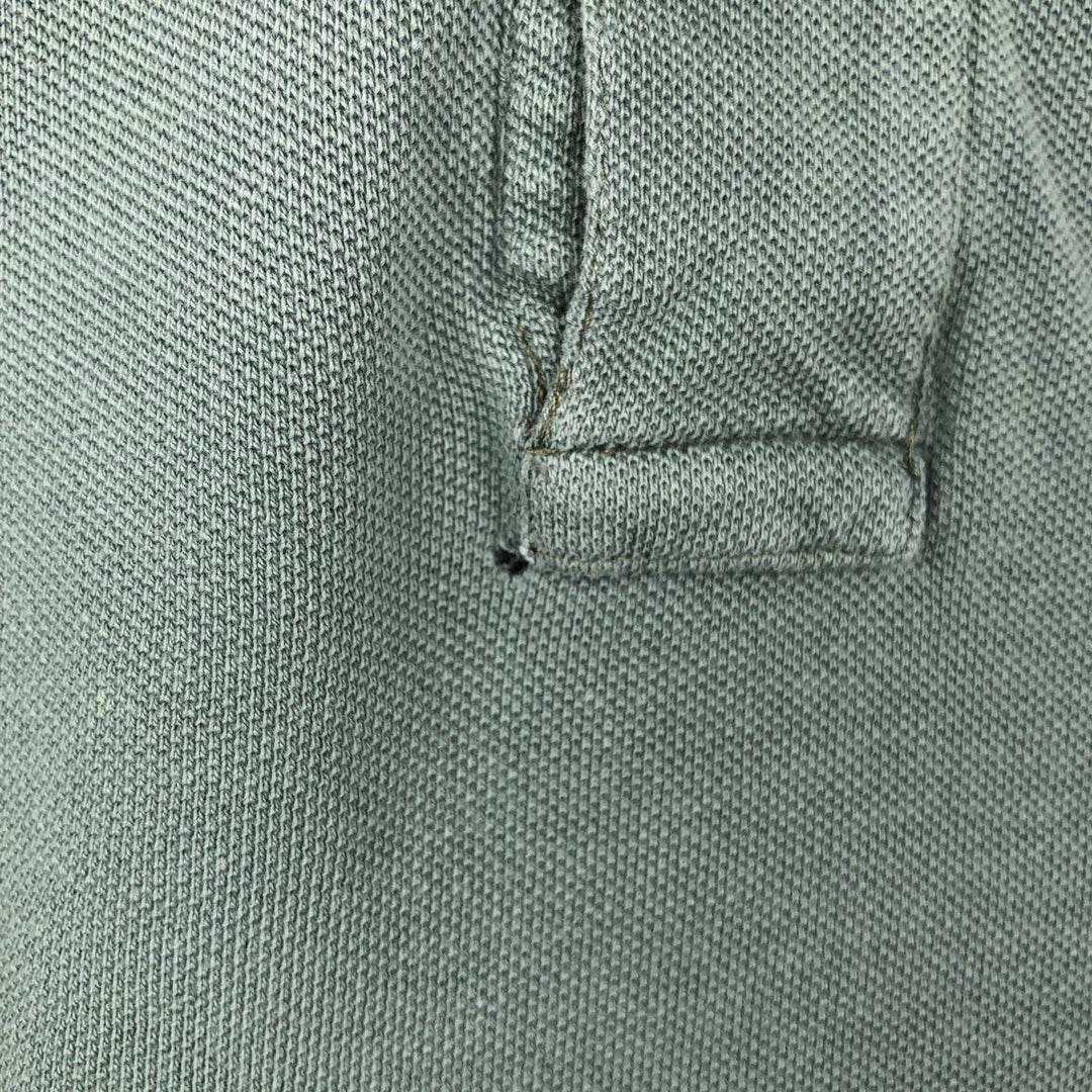 Vintage 90'S Ralph Lauren POLO by Ralph Lauren short-sleeved polo shirt, Made in USA, Men's size M cotton Khaki type Vintage Second Hand
