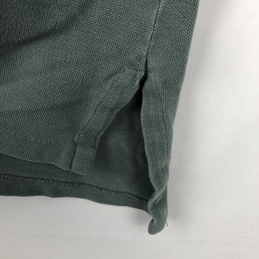 Vintage 90'S Ralph Lauren POLO by Ralph Lauren short-sleeved polo shirt, Made in USA, Men's size M cotton Khaki type Vintage Second Hand