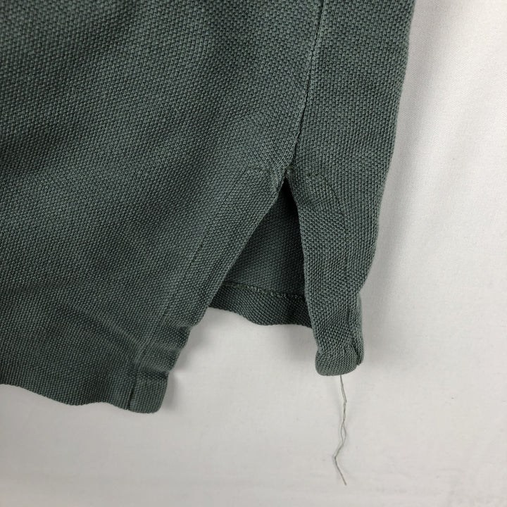Vintage 90'S Ralph Lauren POLO by Ralph Lauren short-sleeved polo shirt, Made in USA, Men's size M cotton Khaki type Vintage Second Hand