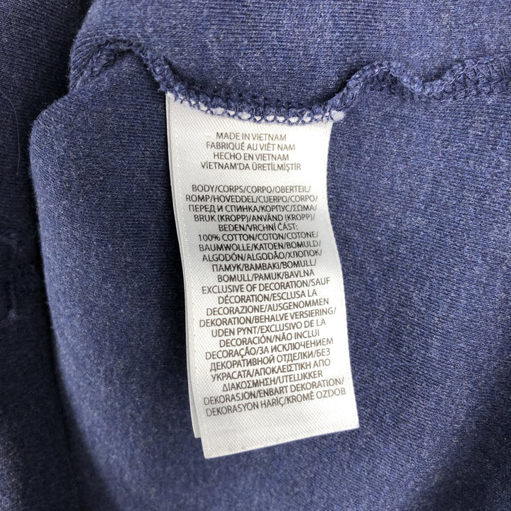 Ralph Lauren POLO RALPH LAUREN short sleeve polo shirt men's size L cotton navy blue type Vintage Second Hand