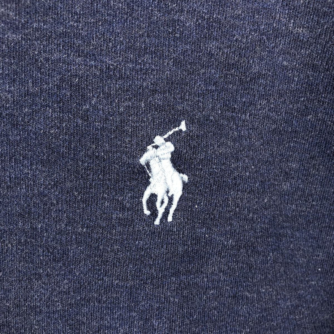 Ralph Lauren POLO RALPH LAUREN short sleeve polo shirt men's size L cotton navy blue type Vintage Second Hand