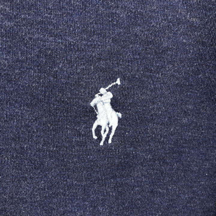 Ralph Lauren POLO RALPH LAUREN short sleeve polo shirt men's size L cotton navy blue type Vintage Second Hand