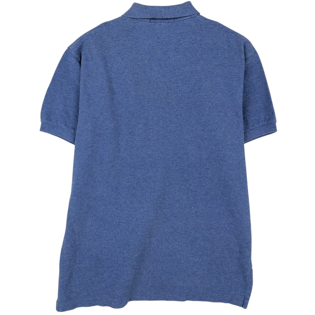 Ralph Lauren POLO by Ralph Lauren short sleeve polo shirt, men's size M cotton Blue type light blue Vintage Second Hand