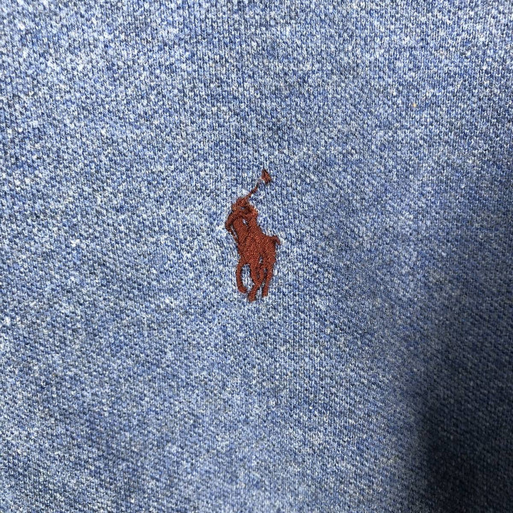 Ralph Lauren POLO by Ralph Lauren short sleeve polo shirt, men's size M cotton Blue type light blue Vintage Second Hand