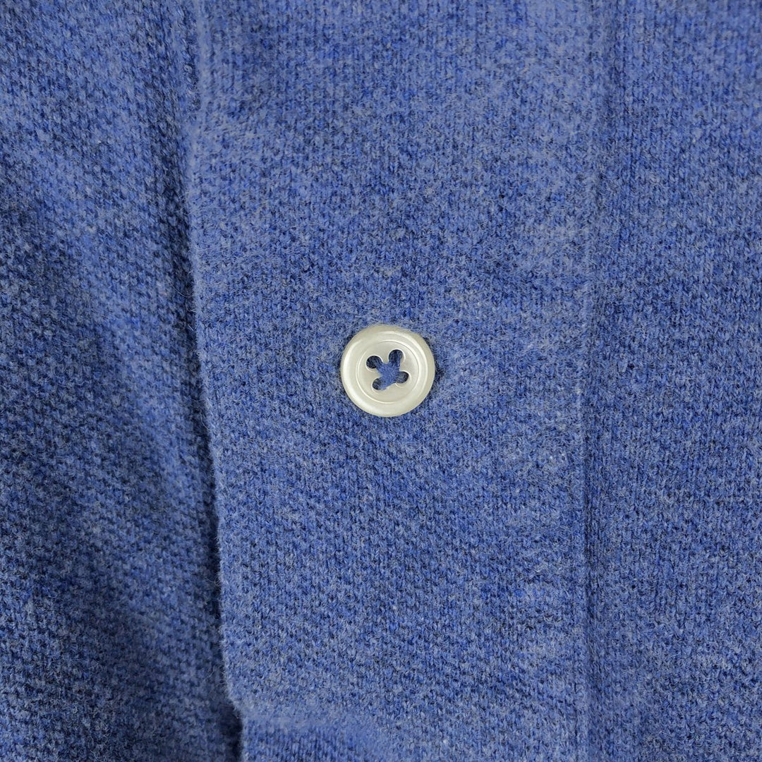 Ralph Lauren POLO by Ralph Lauren short sleeve polo shirt, men's size M cotton Blue type light blue Vintage Second Hand