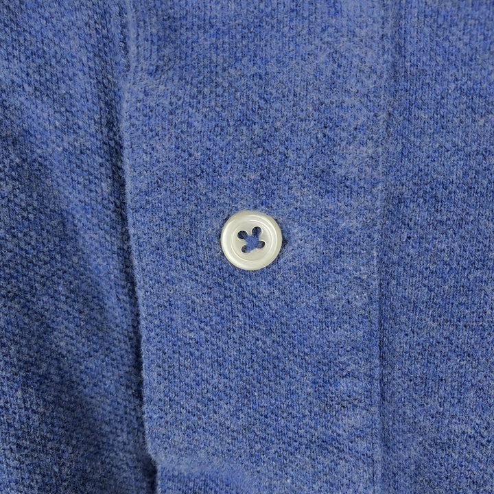 Ralph Lauren POLO by Ralph Lauren short sleeve polo shirt, men's size M cotton Blue type light blue Vintage Second Hand
