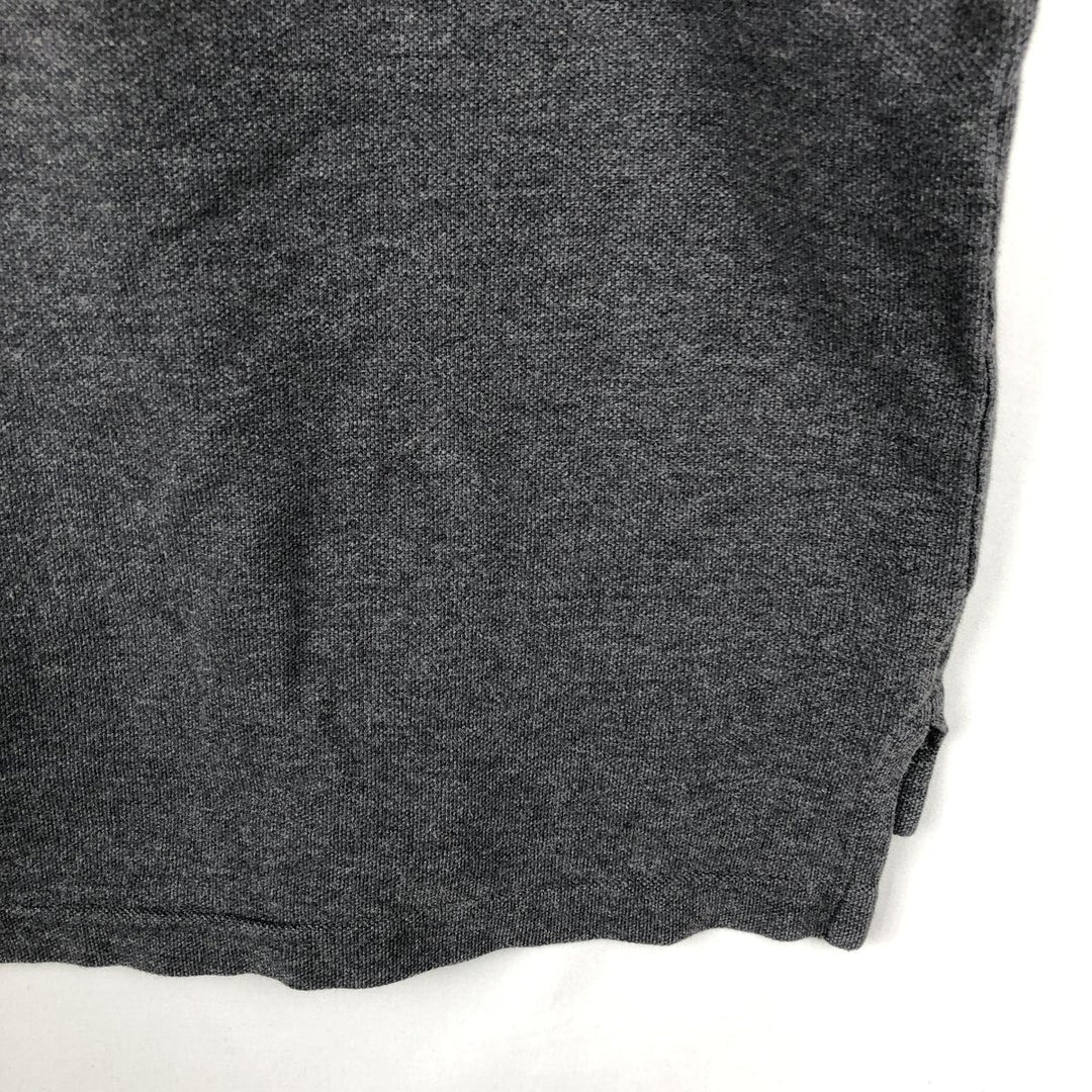 Brooks Brothers 346 short sleeve polo shirt, men's size L cotton gray type Vintage Second Hand