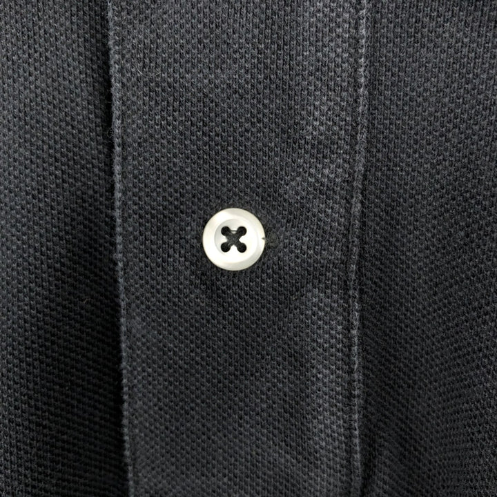 Ralph Lauren POLO by Ralph Lauren short sleeve polo shirt, men's size L cotton black type Vintage Second Hand